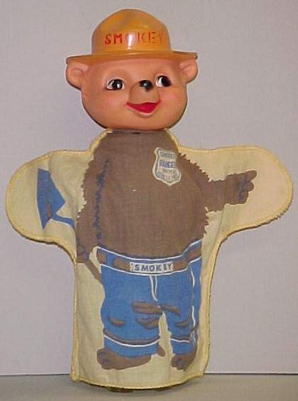 Smokey bear hand best sale puppet
